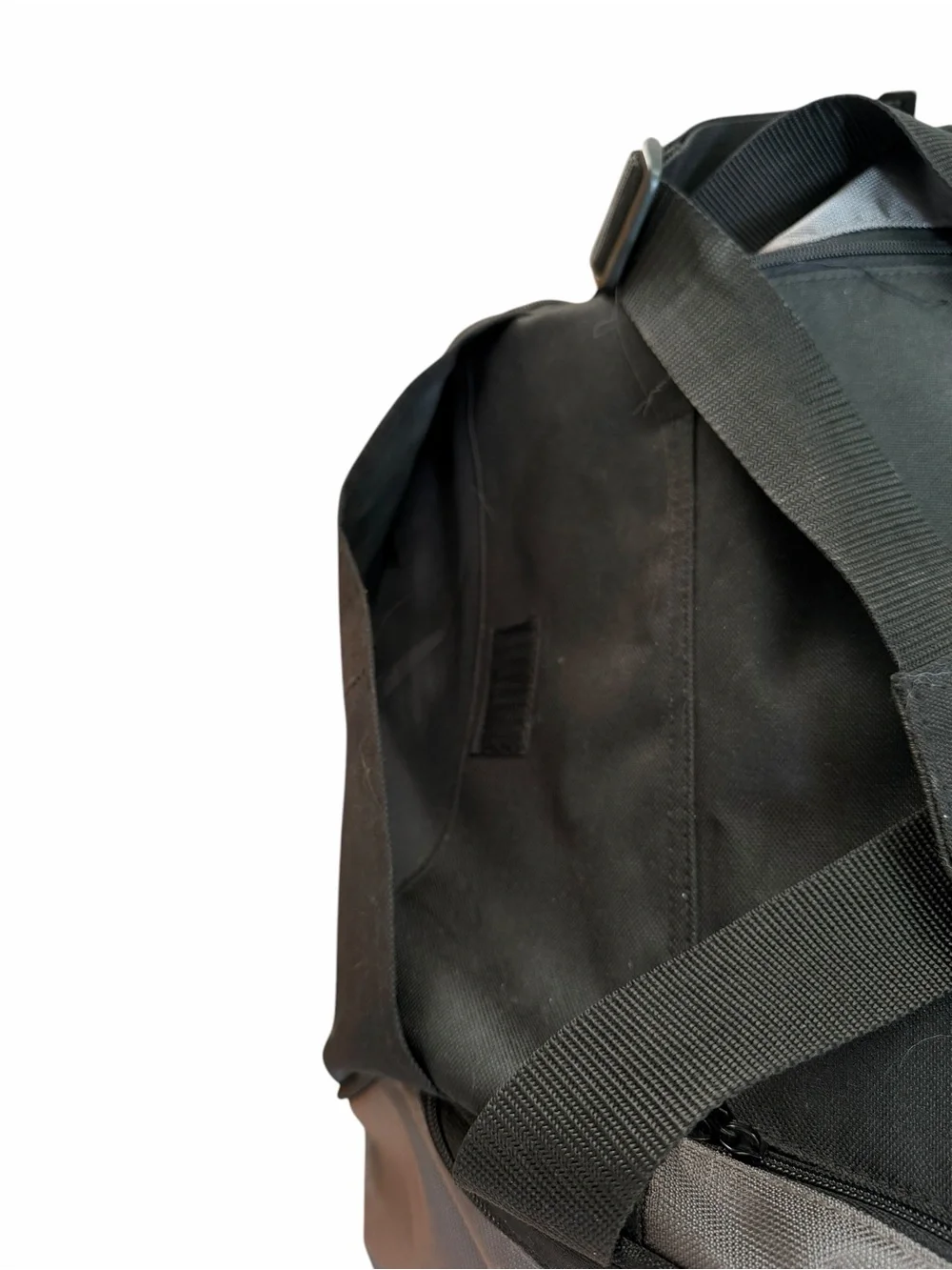 Boston Bruins Black and Gray Team Duffel Bag